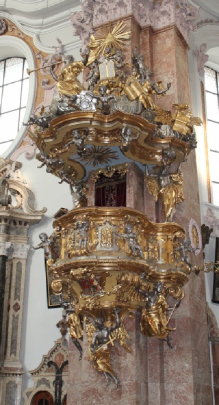Kanzel im Dom von Innsbruck