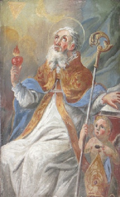 Hl. Augustinus (Pfarrkirche Mieders im Stubaital)